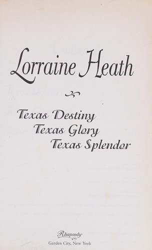 Texas Glory by Lorraine Heath